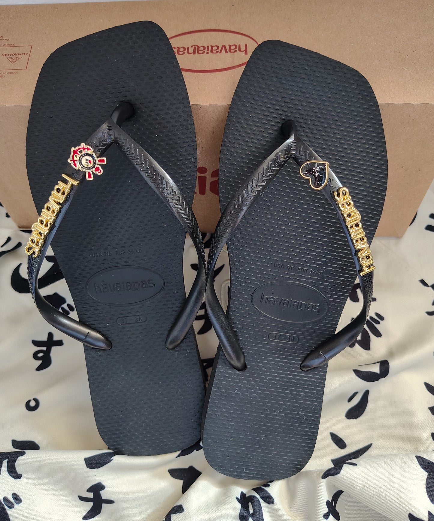 Havaianas Square Coração Corinthiano