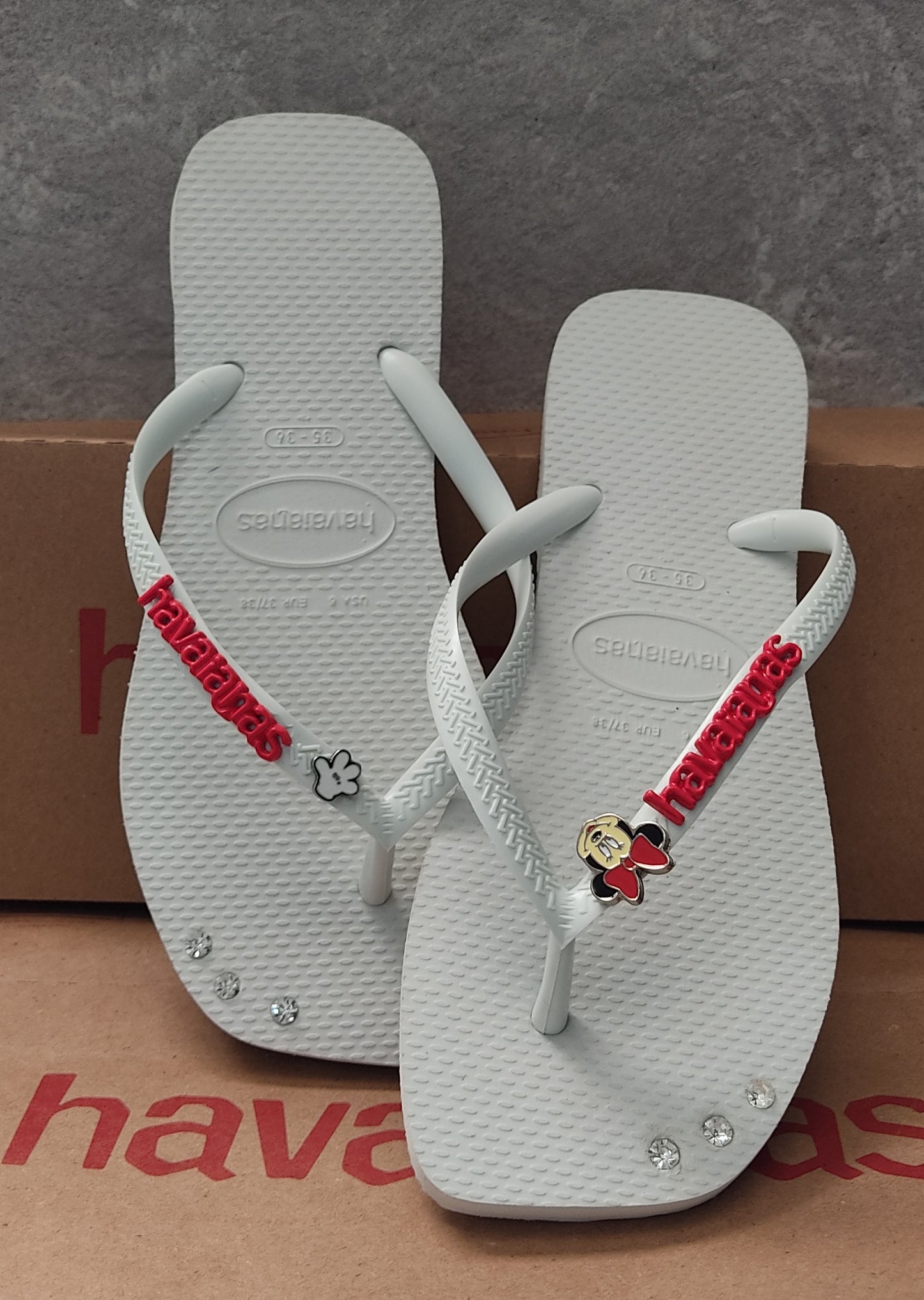 Havaianas Square Minnie Vermelha