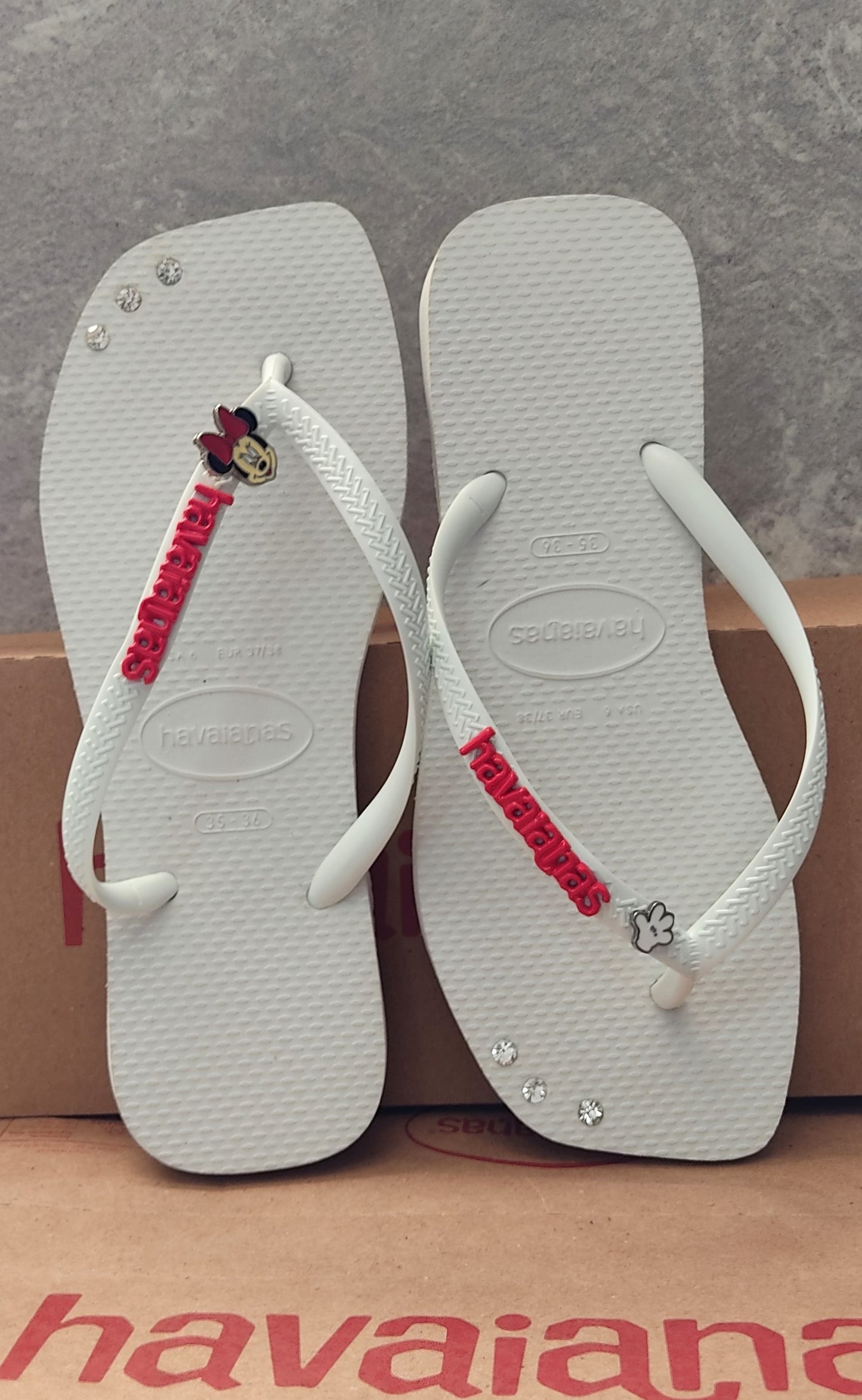Havaianas Square Minnie Vermelha