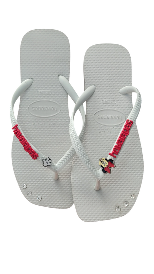 Havaianas Square Minnie Vermelha