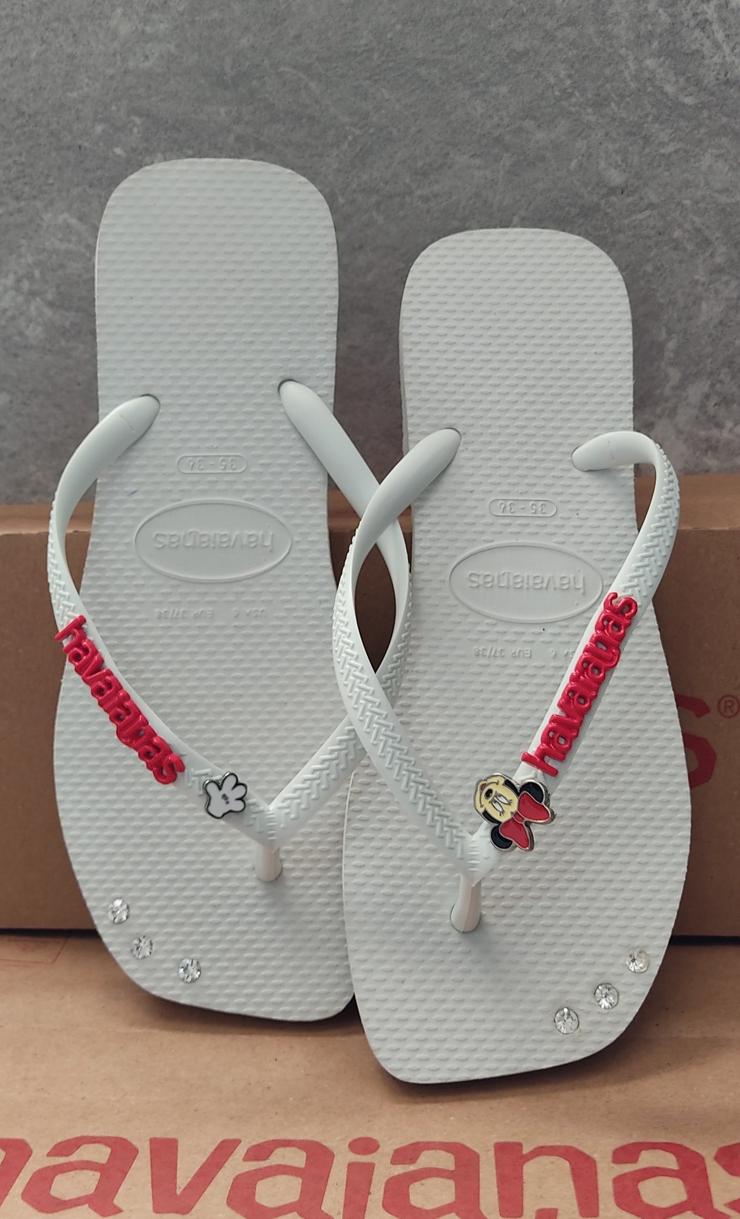 Havaianas Square Minnie Vermelha