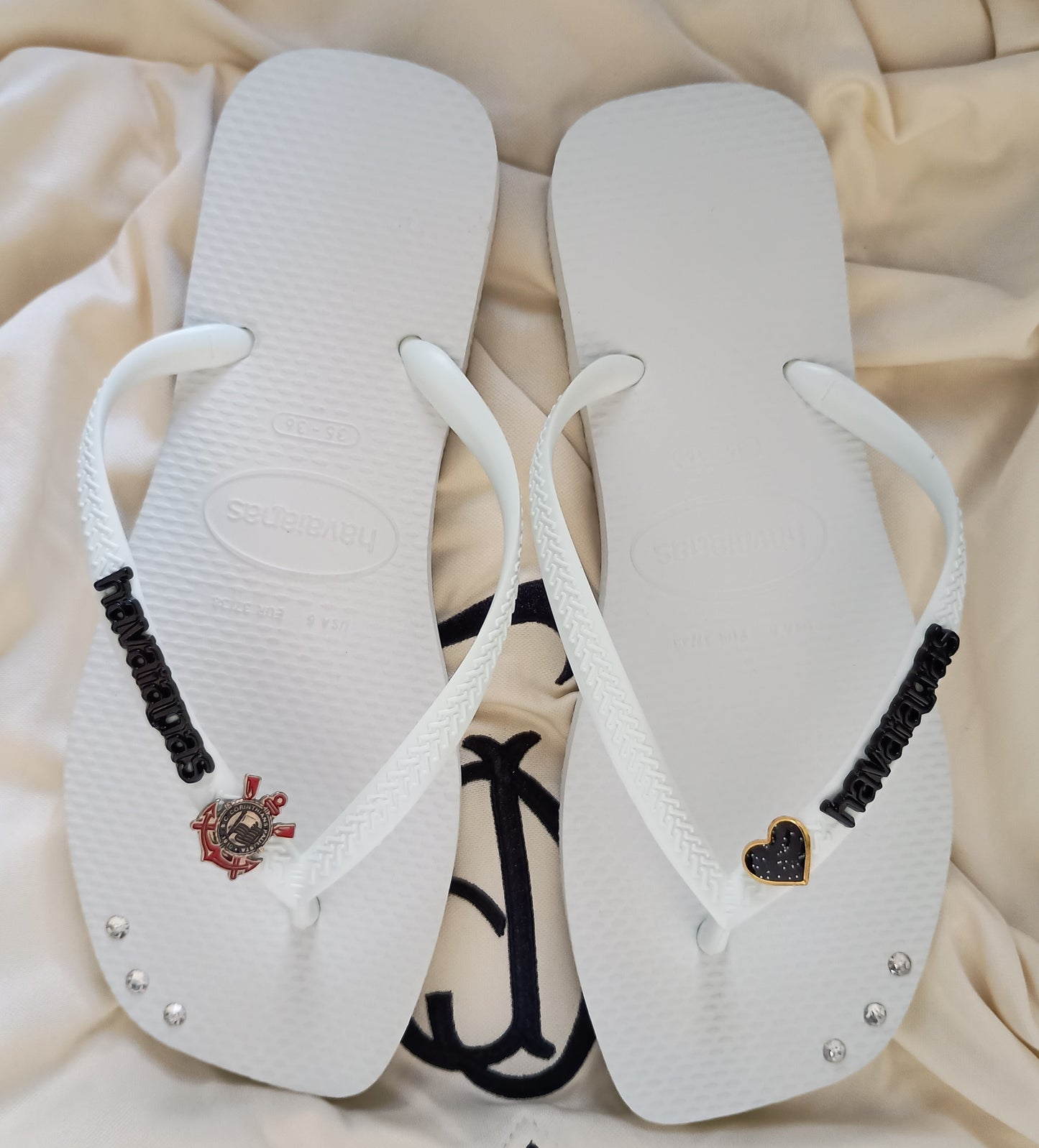Havaianas Square Coração Corinthiano