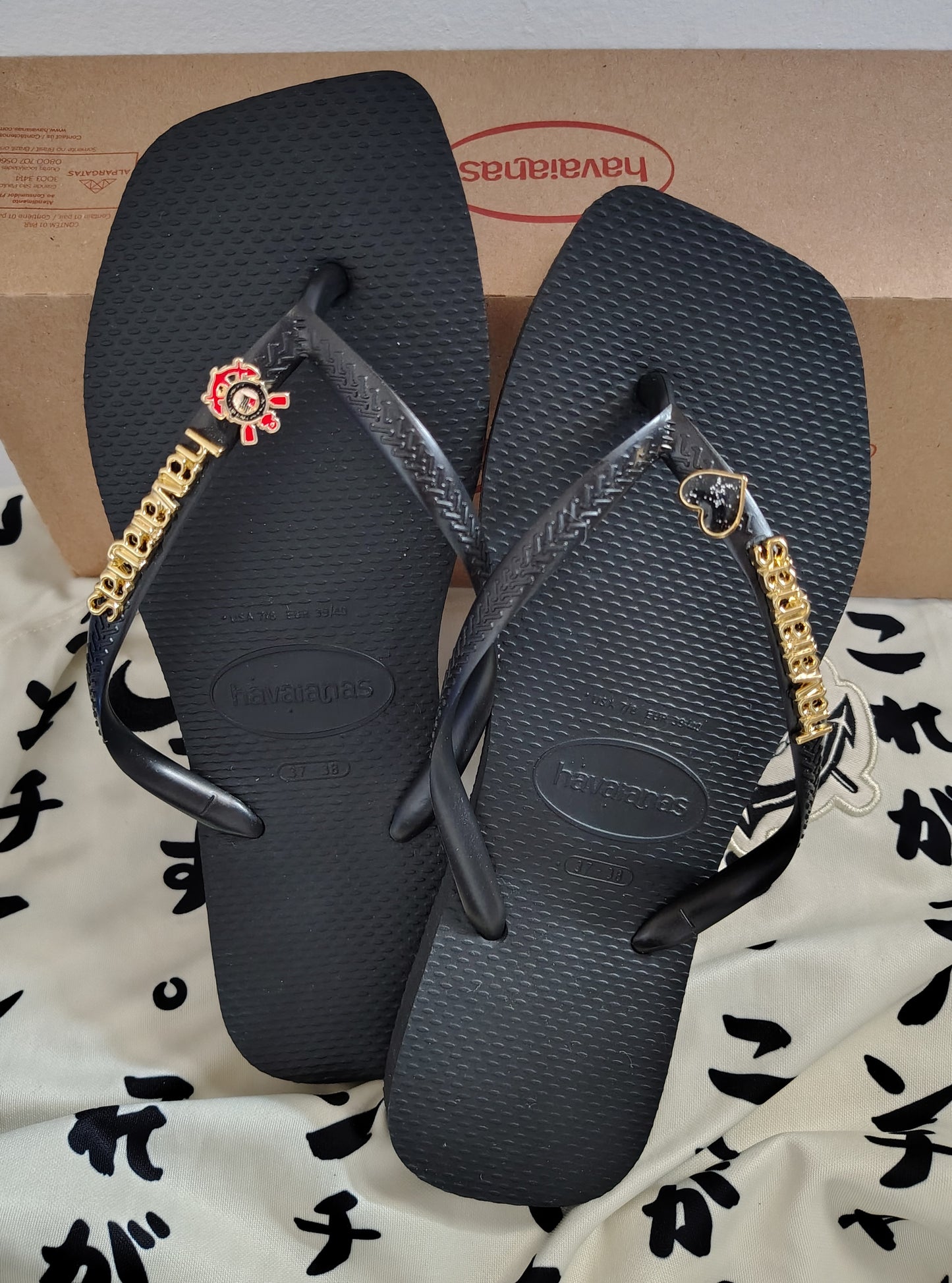 Havaianas Square Coração Corinthiano