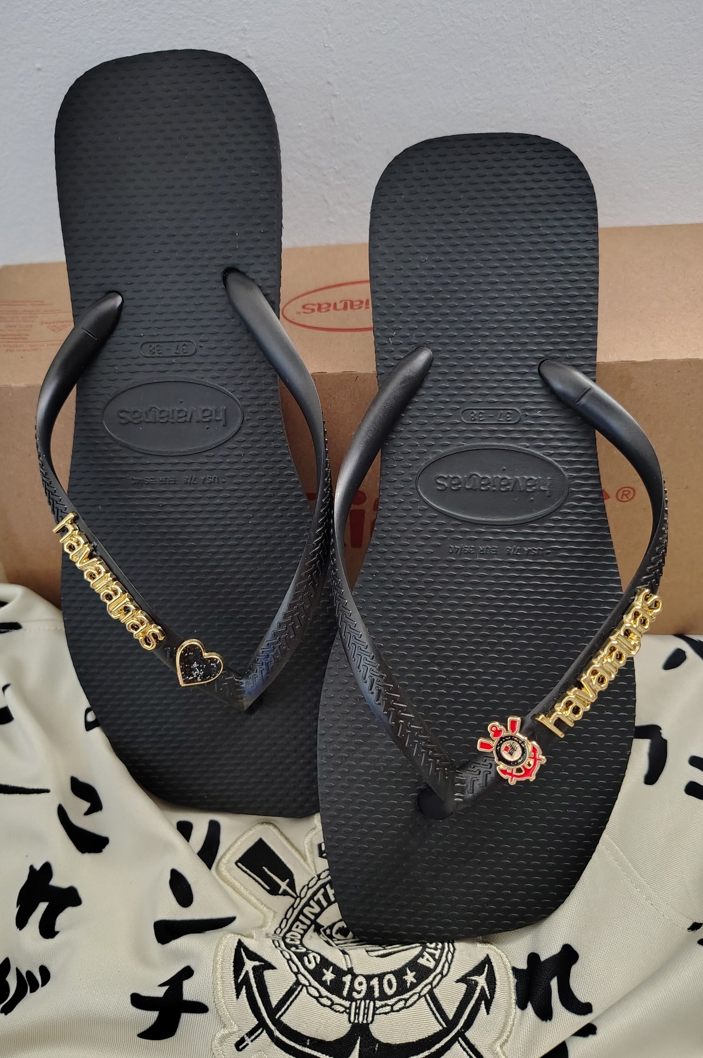 Havaianas Square Coração Corinthiano