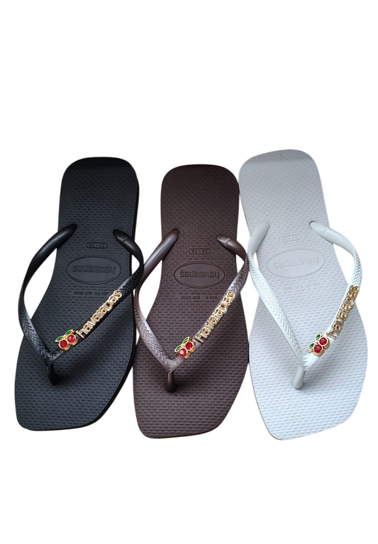 Havaianas Square Pingente Cereja