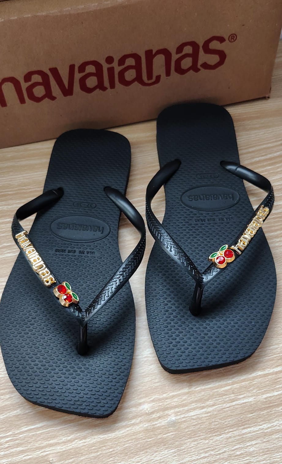 Havaianas Square Pingente Cereja