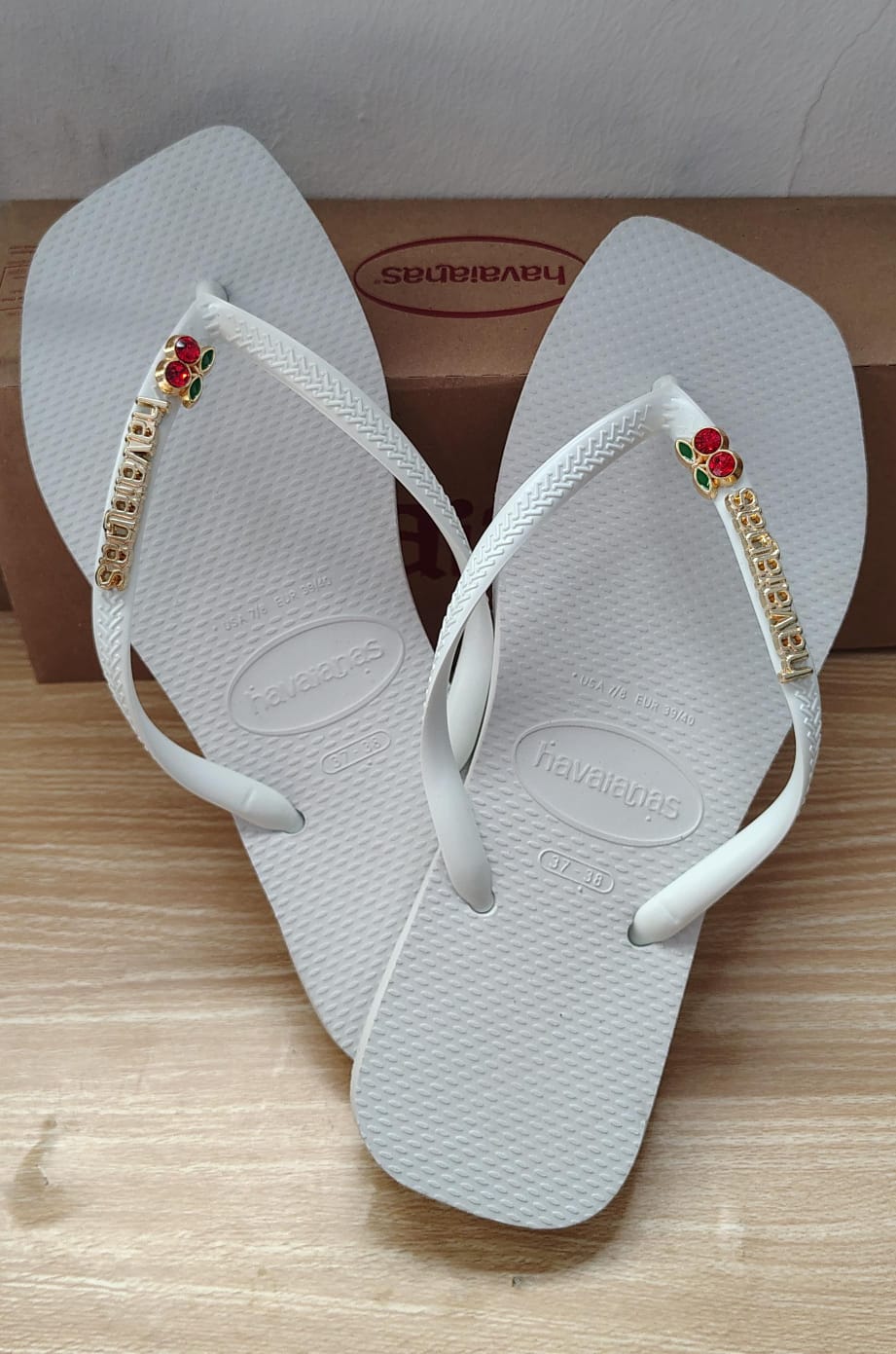 Havaianas Square Pingente Cereja