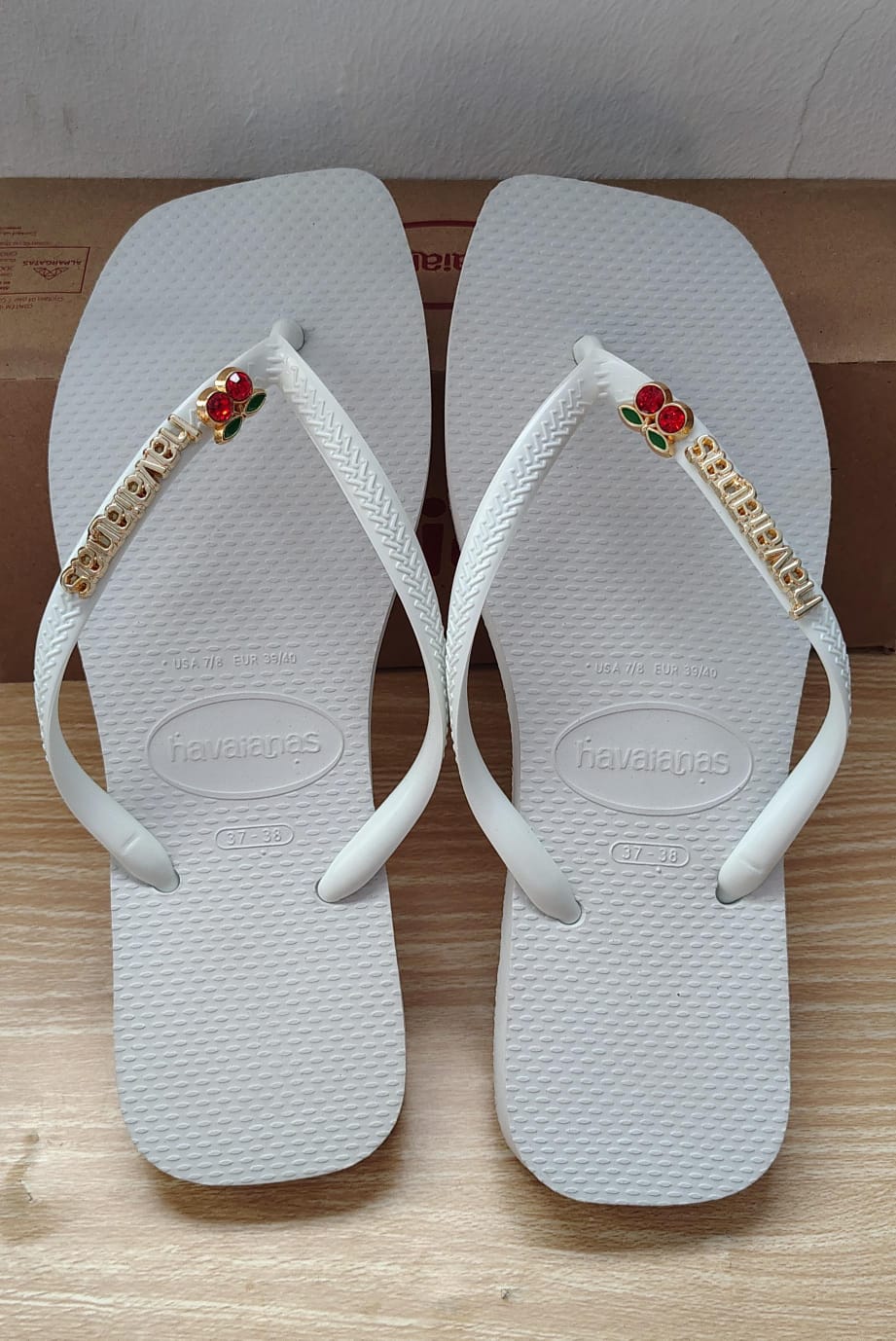 Havaianas Square Pingente Cereja